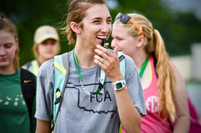 student at fca camp