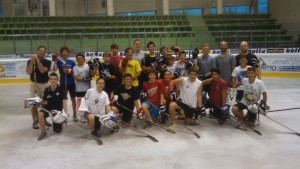 FCA Hockey conducted player and coaching clinics in Northern Italy in 2014.